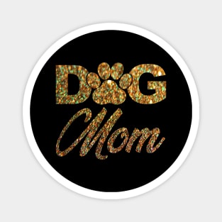 Dog Mom Shirts for Women Cute Letter Print Pet Lover Paw Magnet